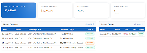 Landlord Dashboard