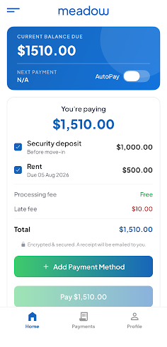 Meadow app screenshot